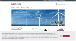 Desktop Screenshot of moog.de