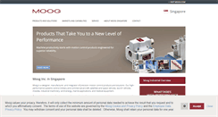Desktop Screenshot of moog.com.sg