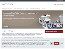 Tablet Screenshot of moog.com.sg