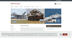 Desktop Screenshot of moog.com.au